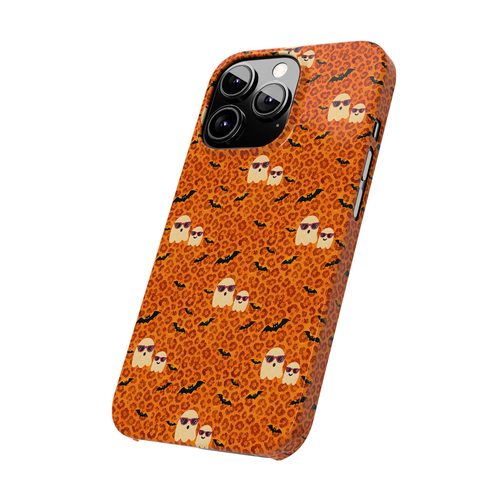 Leopard Ghost Pattern— Slim iphone Case