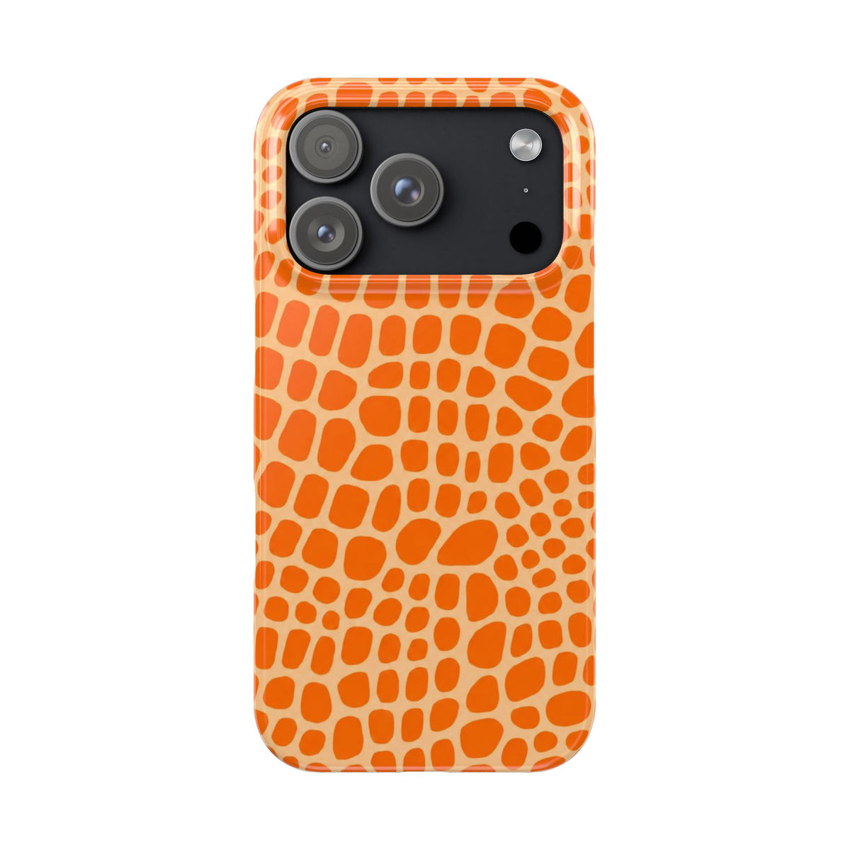 Orange Gator— Slim iphone Case