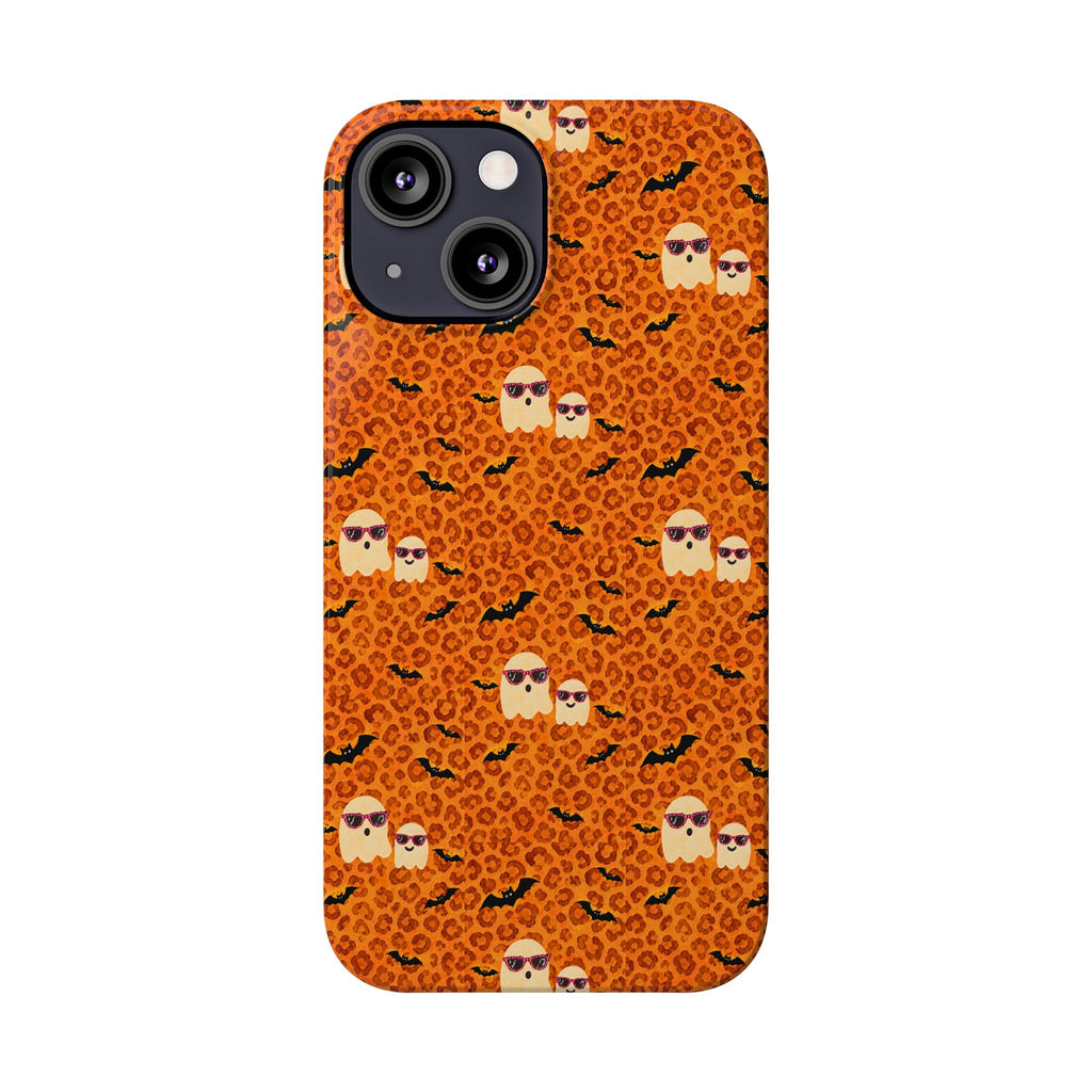 Leopard Ghost Pattern— Slim iphone Case