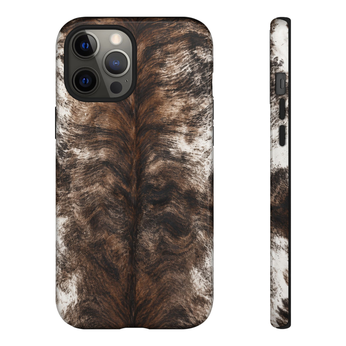 The Brindle Cow  —  Cow Print Tough iphone Case