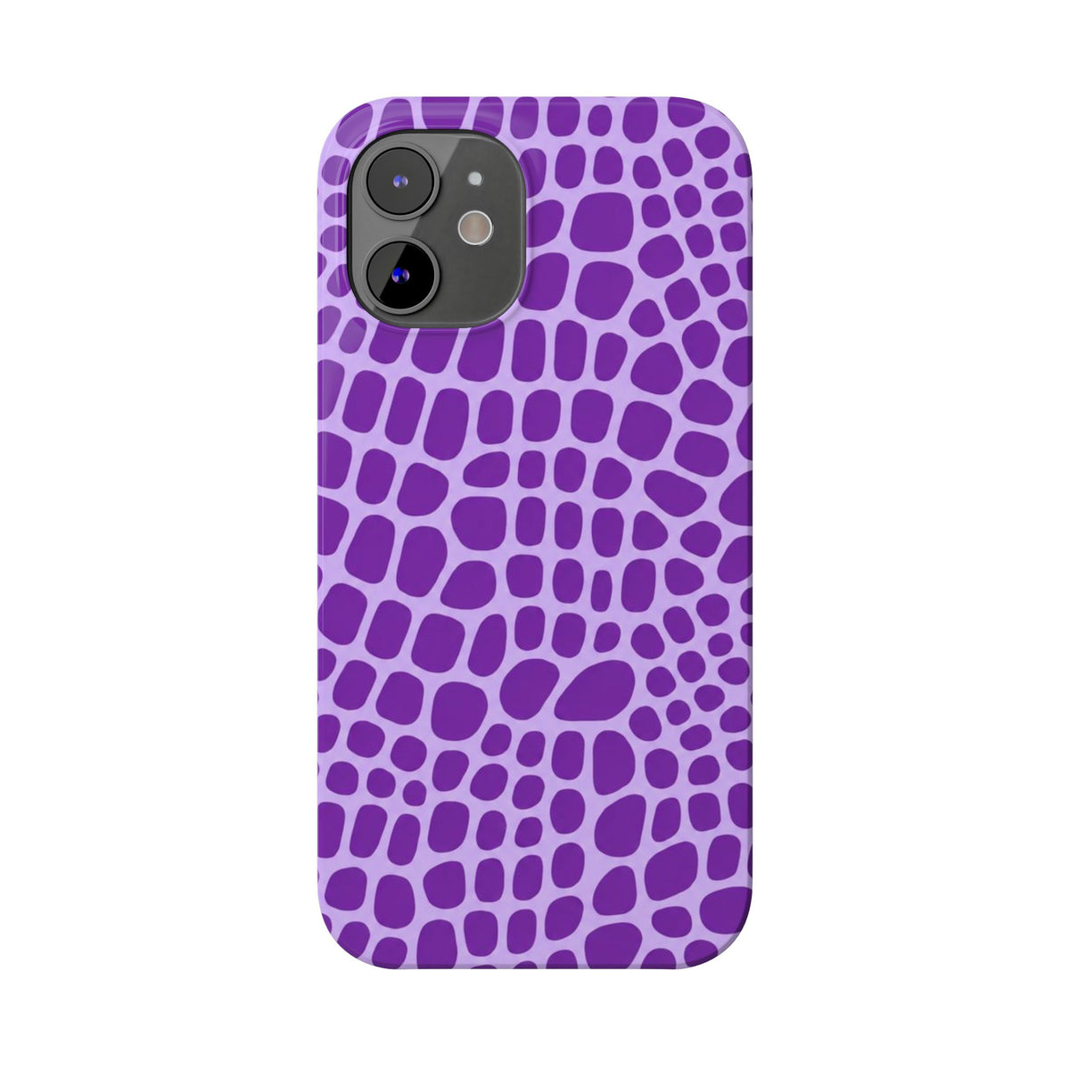 Purple Gator - Slim iphone Case
