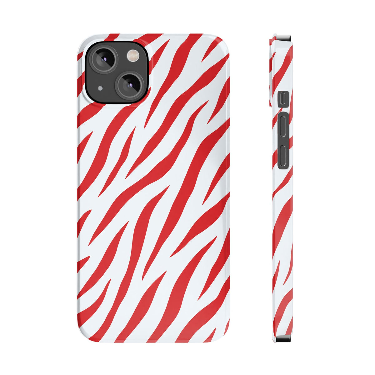 Red Zebra — Slim iphone Case