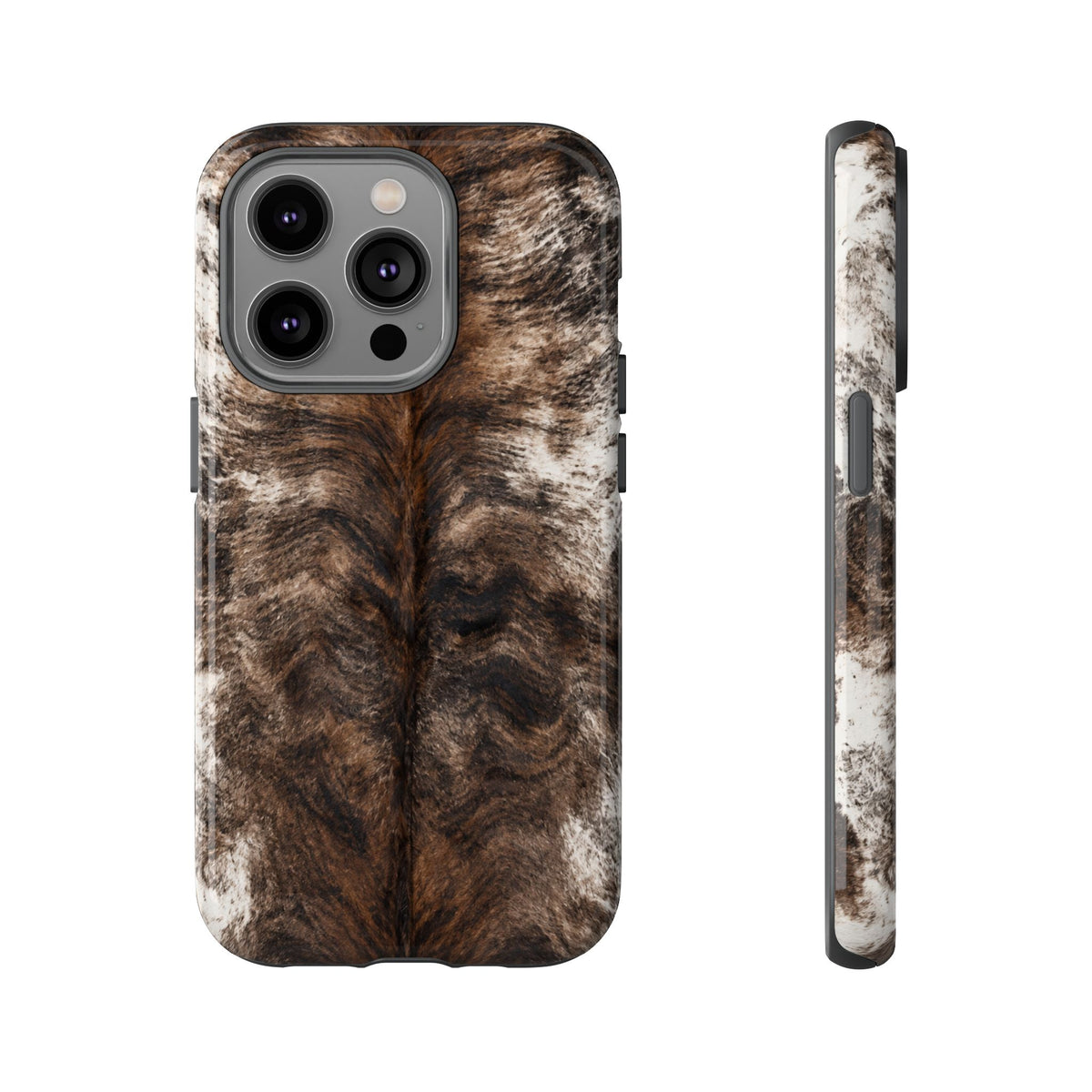The Brindle Cow  —  Cow Print Tough iphone Case