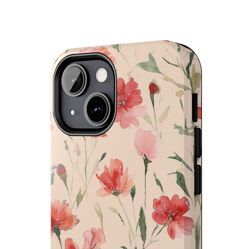 Floral Watercolor — Tough Phone Case