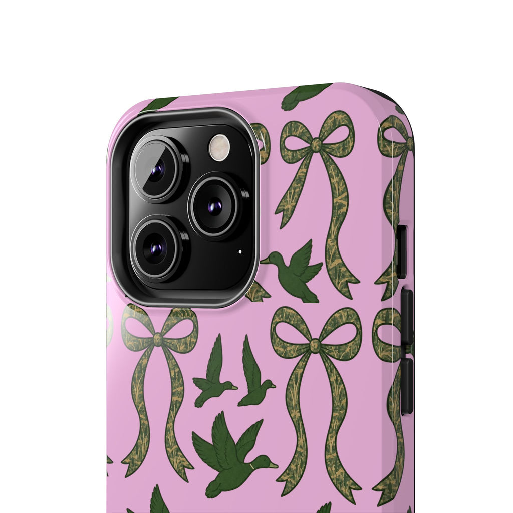 Duck "Cam-bow"— Tough Phone Case (Pink)