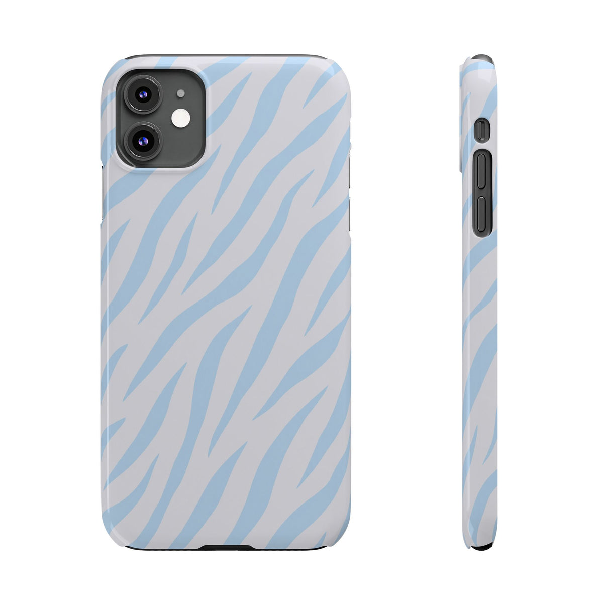 Blue Zebra - Slim iphone Case