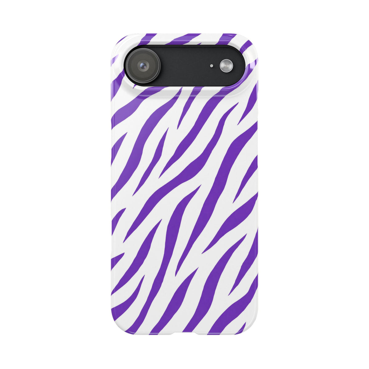 Purple Zebra  — Slim iphone Case