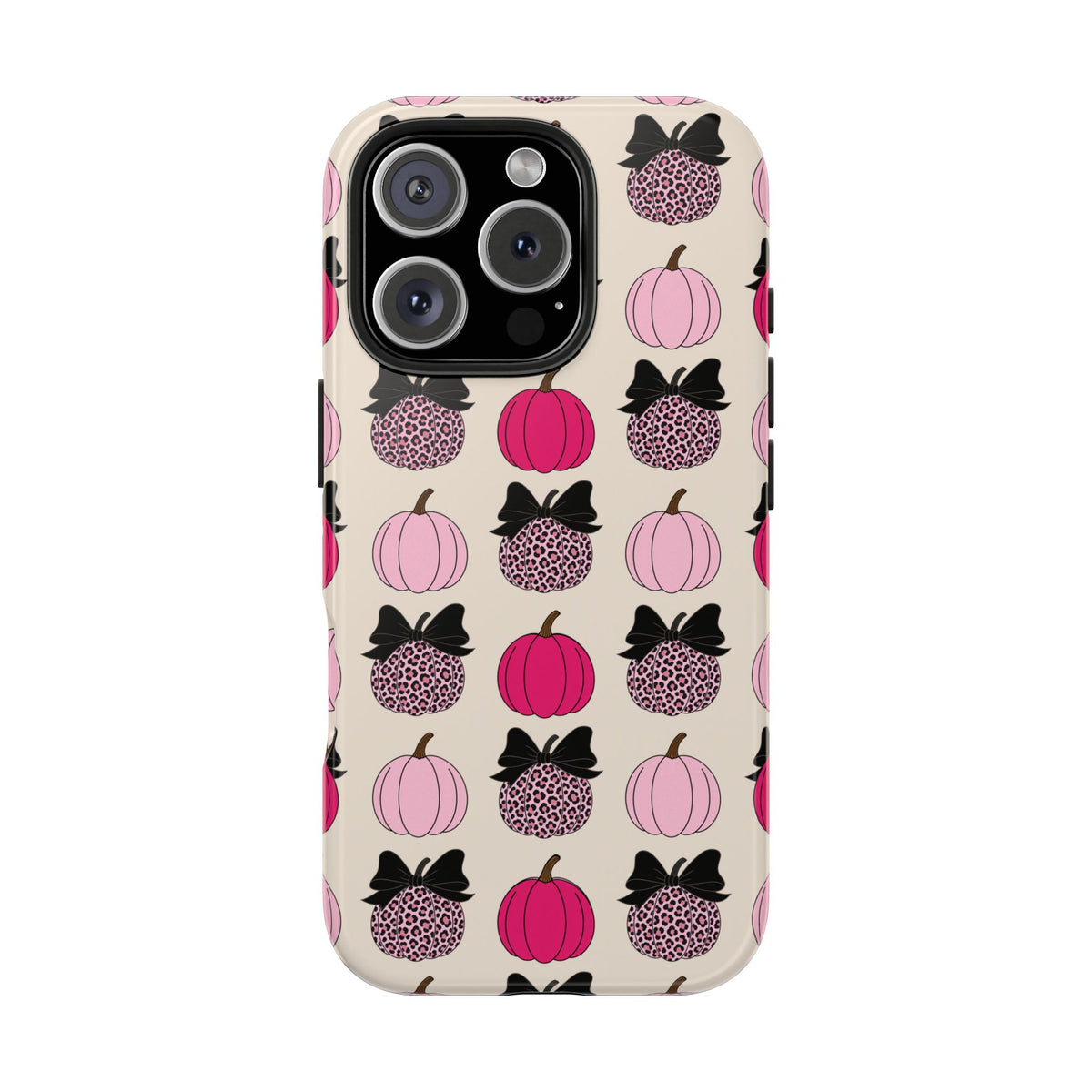 Pink Leopard Pumpkin — Tough Phone Case