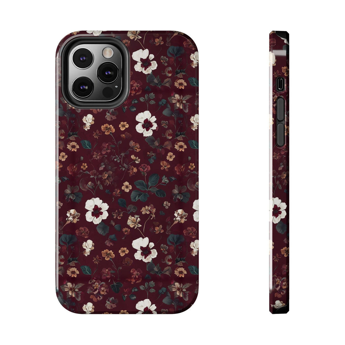 Vintage Floral — Tough Phone Case