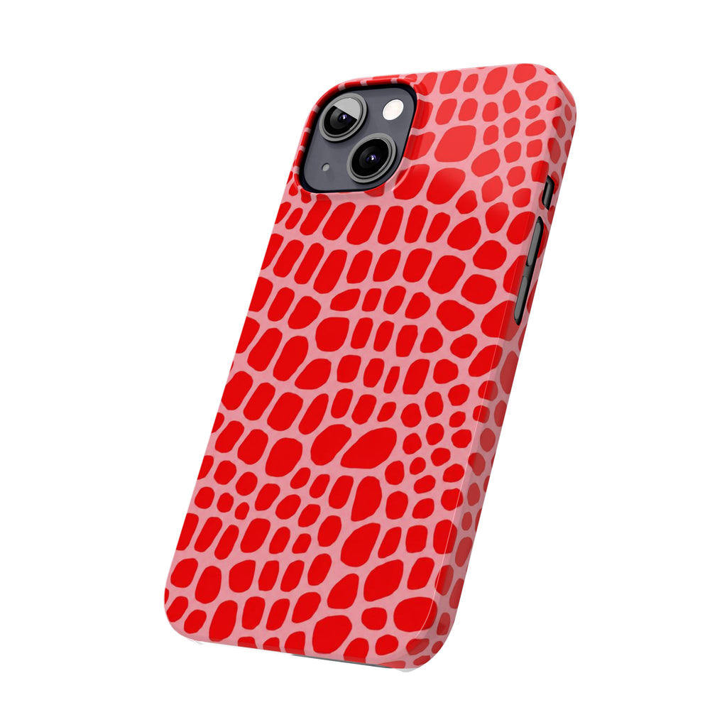 Red Gator — Slim iphone Case