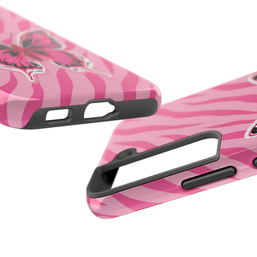 Pink Butterfly - Tough Phone Case
