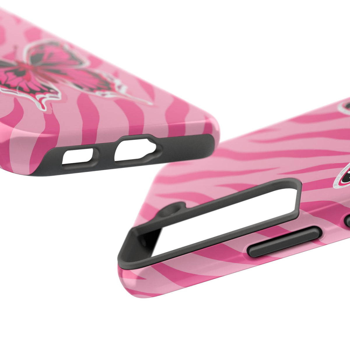 Pink Butterfly - Tough Phone Case