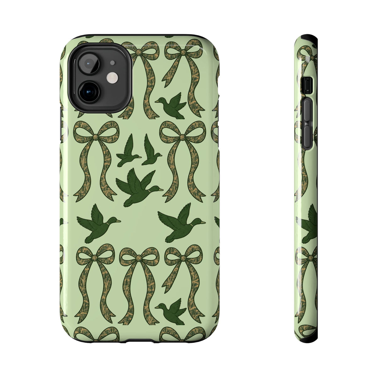 Duck "Cam-bow" - Tough Phone Case (Green)