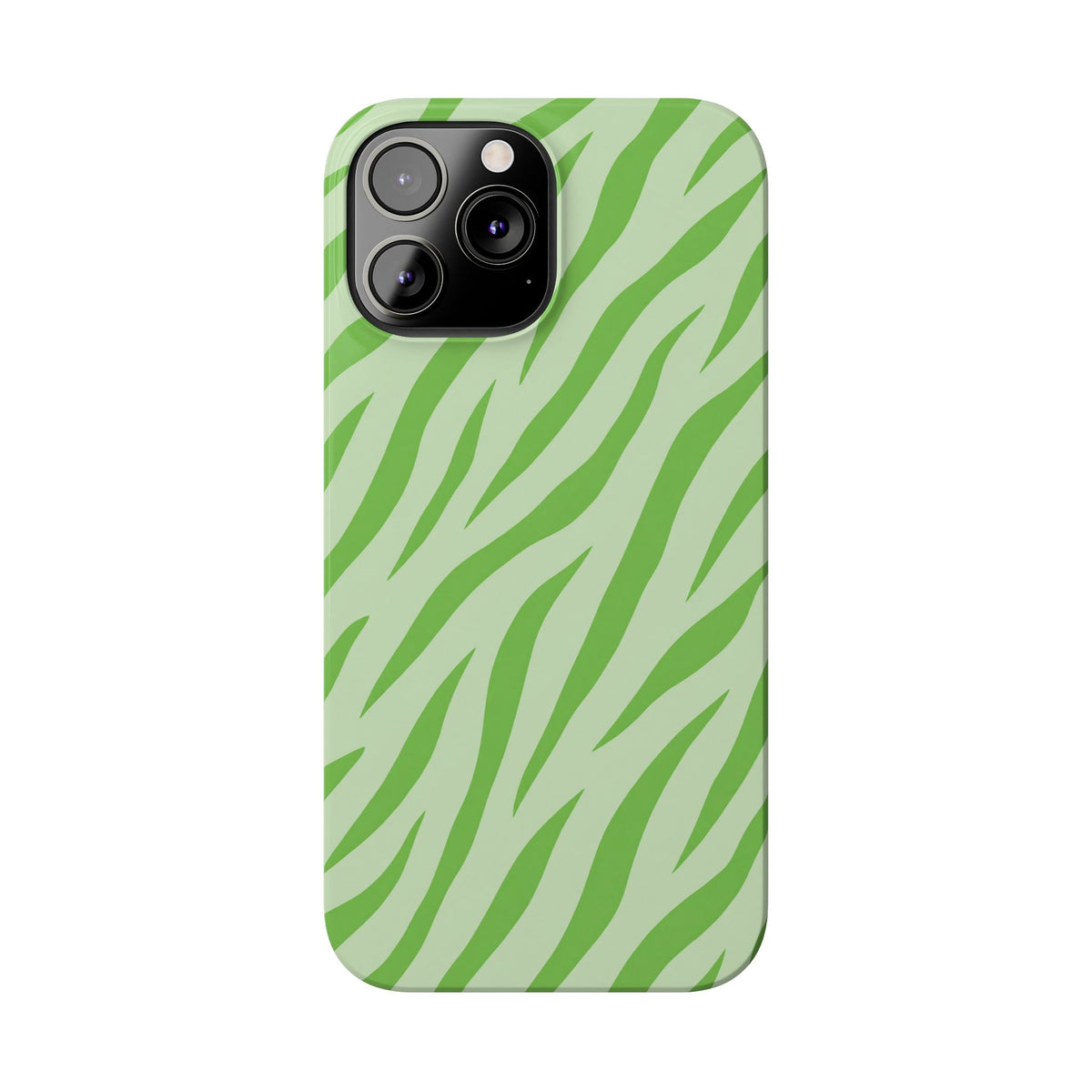 Green Zebra — Slim iphone Case