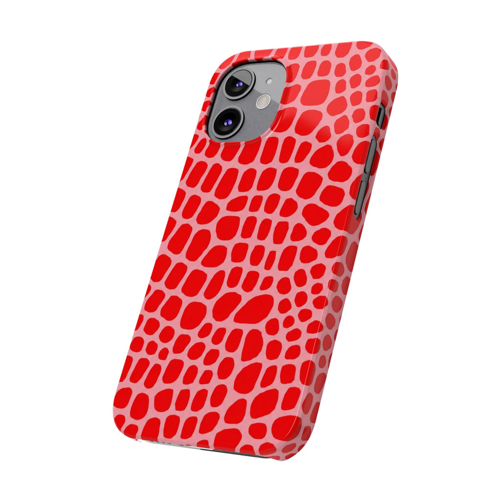 Red Gator — Slim iphone Case
