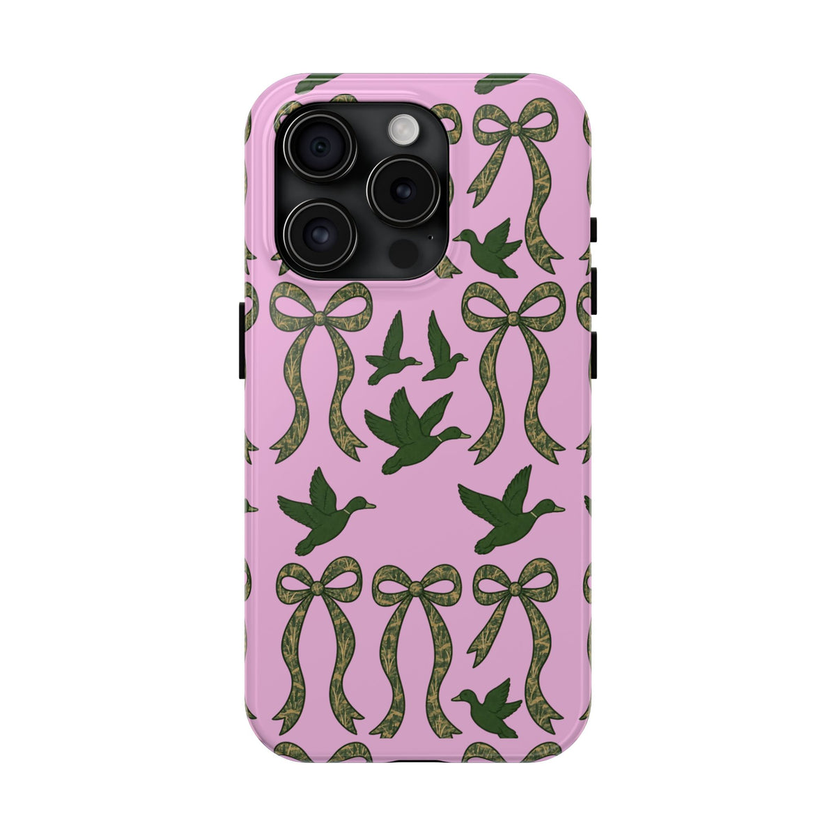Duck "Cam-bow"— Tough Phone Case (Pink)