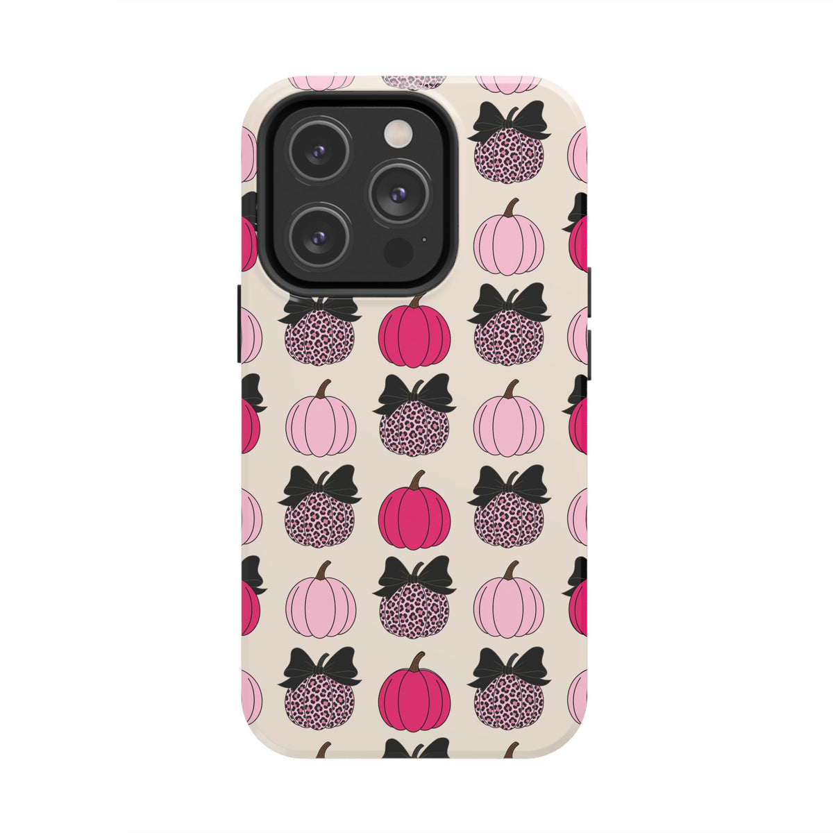 Pink Leopard Pumpkin — Tough Phone Case