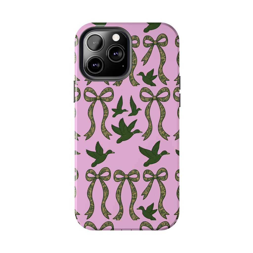 Duck "Cam-bow"— Tough Phone Case (Pink)