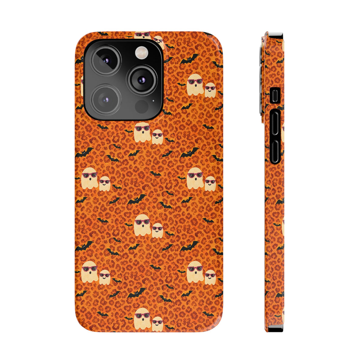 Leopard Ghost Pattern— Slim iphone Case