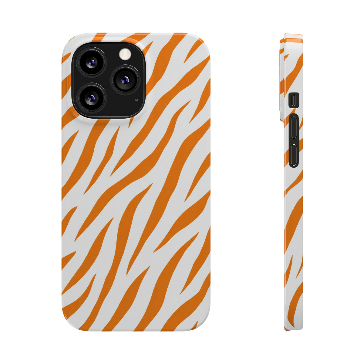 Orange Zebra— Slim iphone Case