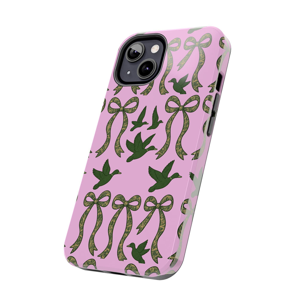 Duck "Cam-bow"— Tough Phone Case (Pink)
