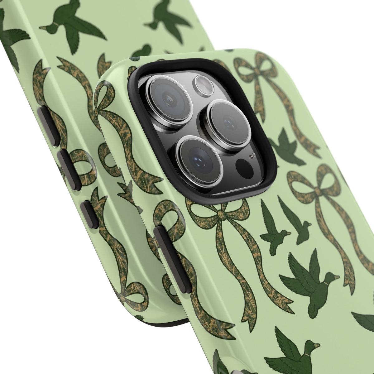 Duck "Cam-bow" - Tough Phone Case (Green)