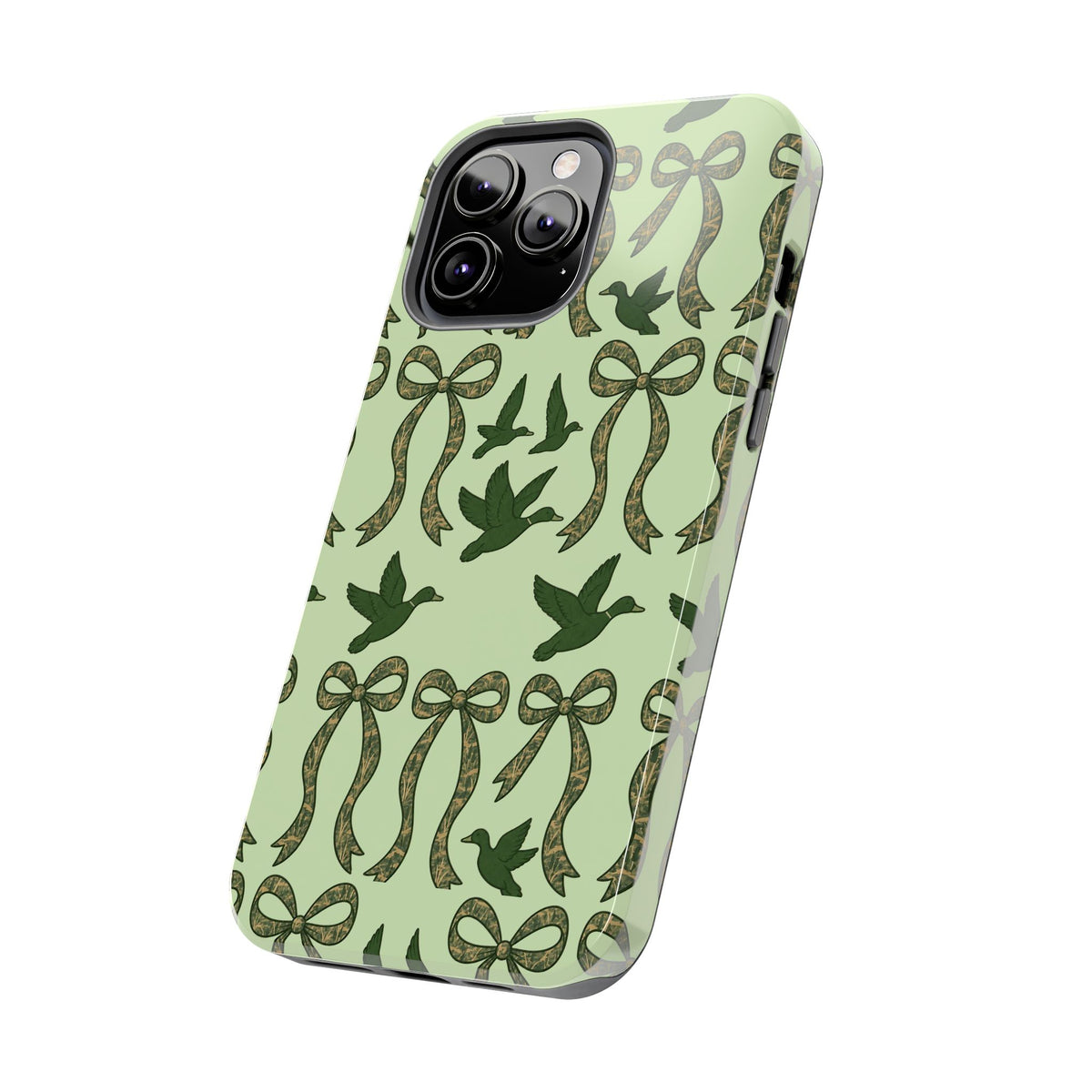 Duck "Cam-bow" - Tough Phone Case (Green)
