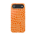 Orange Gator— Slim iphone Case