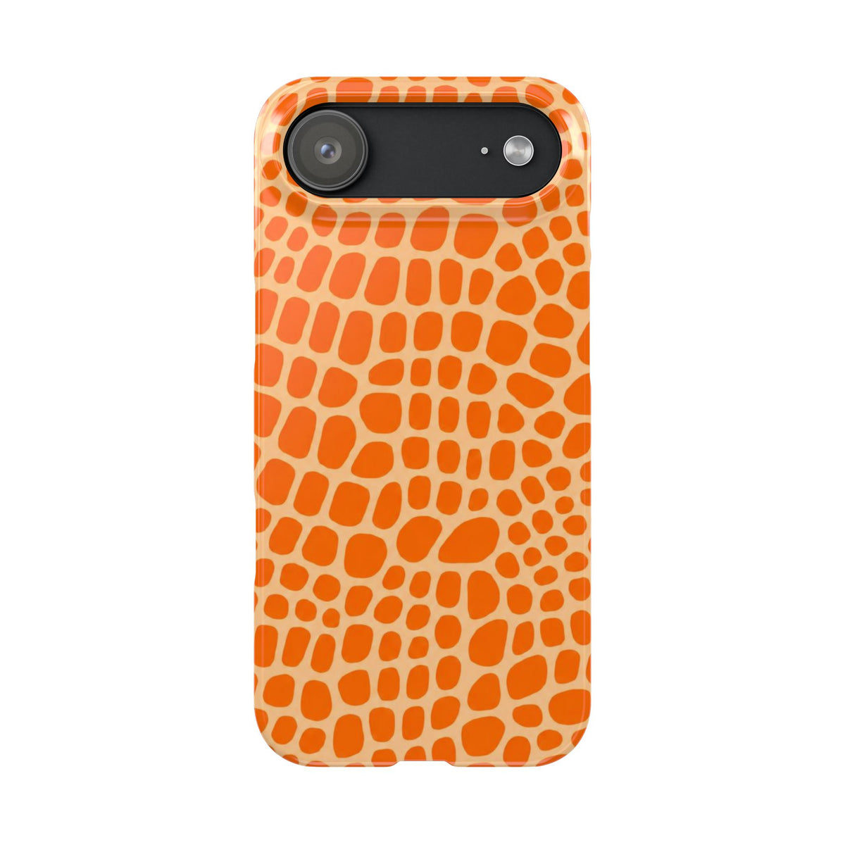 Orange Gator— Slim iphone Case