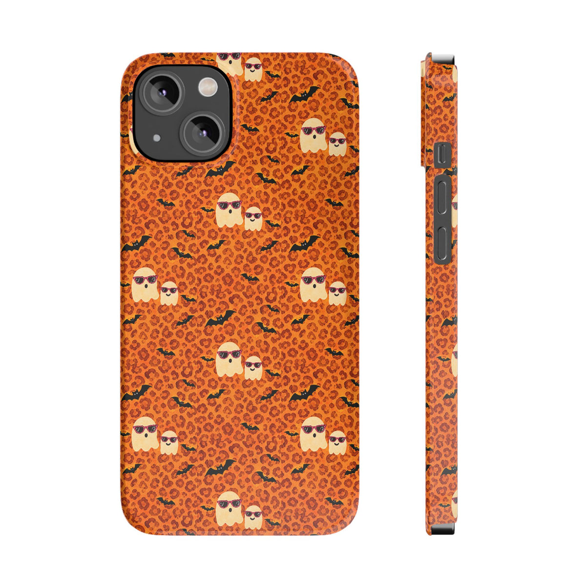 Leopard Ghost Pattern— Slim iphone Case