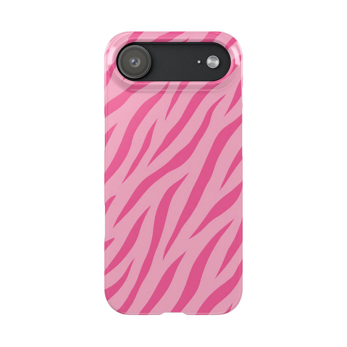 Pink Zebra— Slim iphone Case