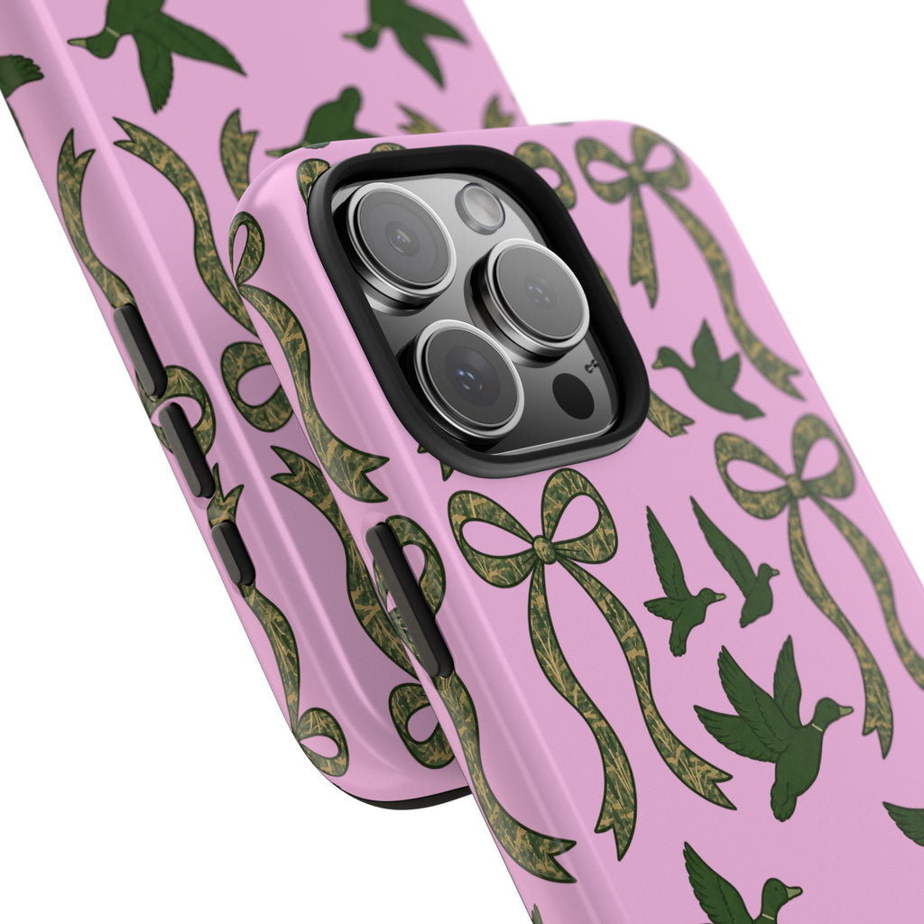 Duck "Cam-bow"— Tough Phone Case (Pink)