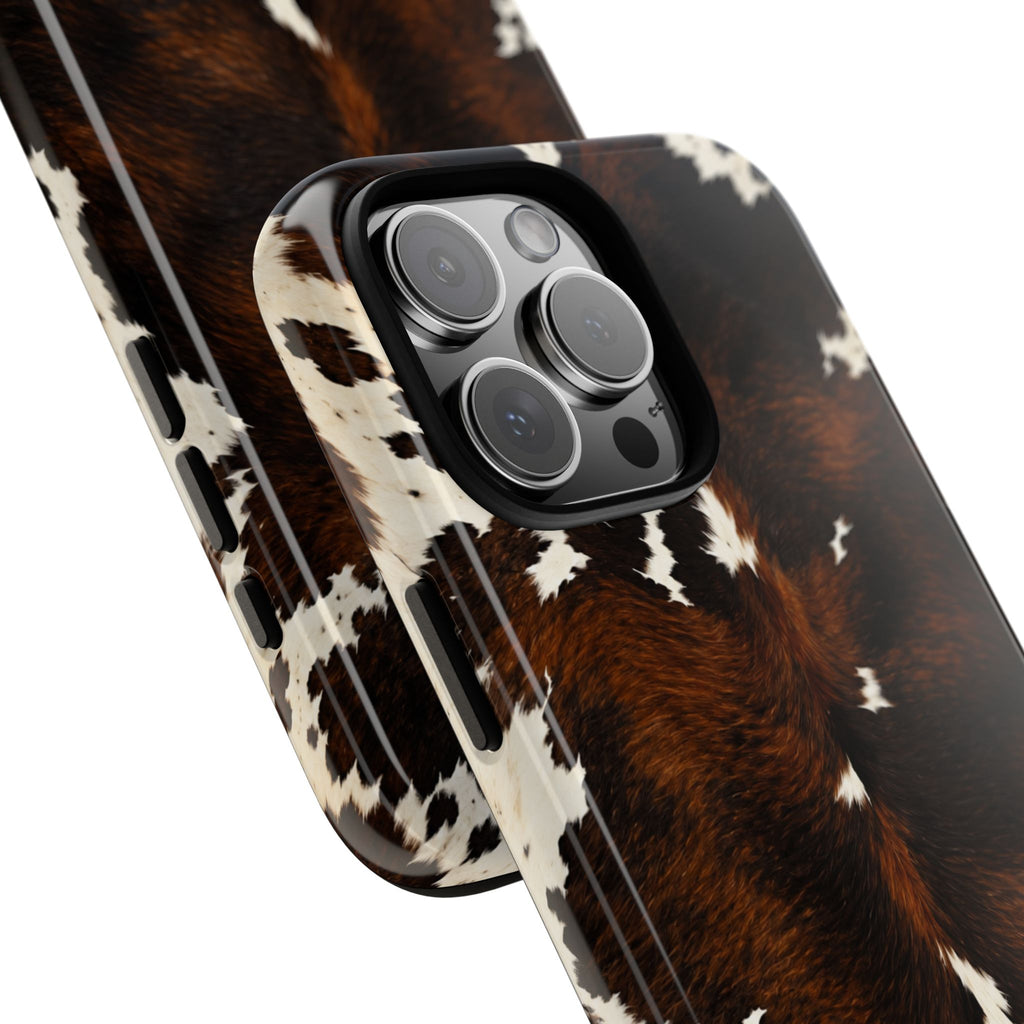The Brown Hereford - Cow Print Tough iphone Case