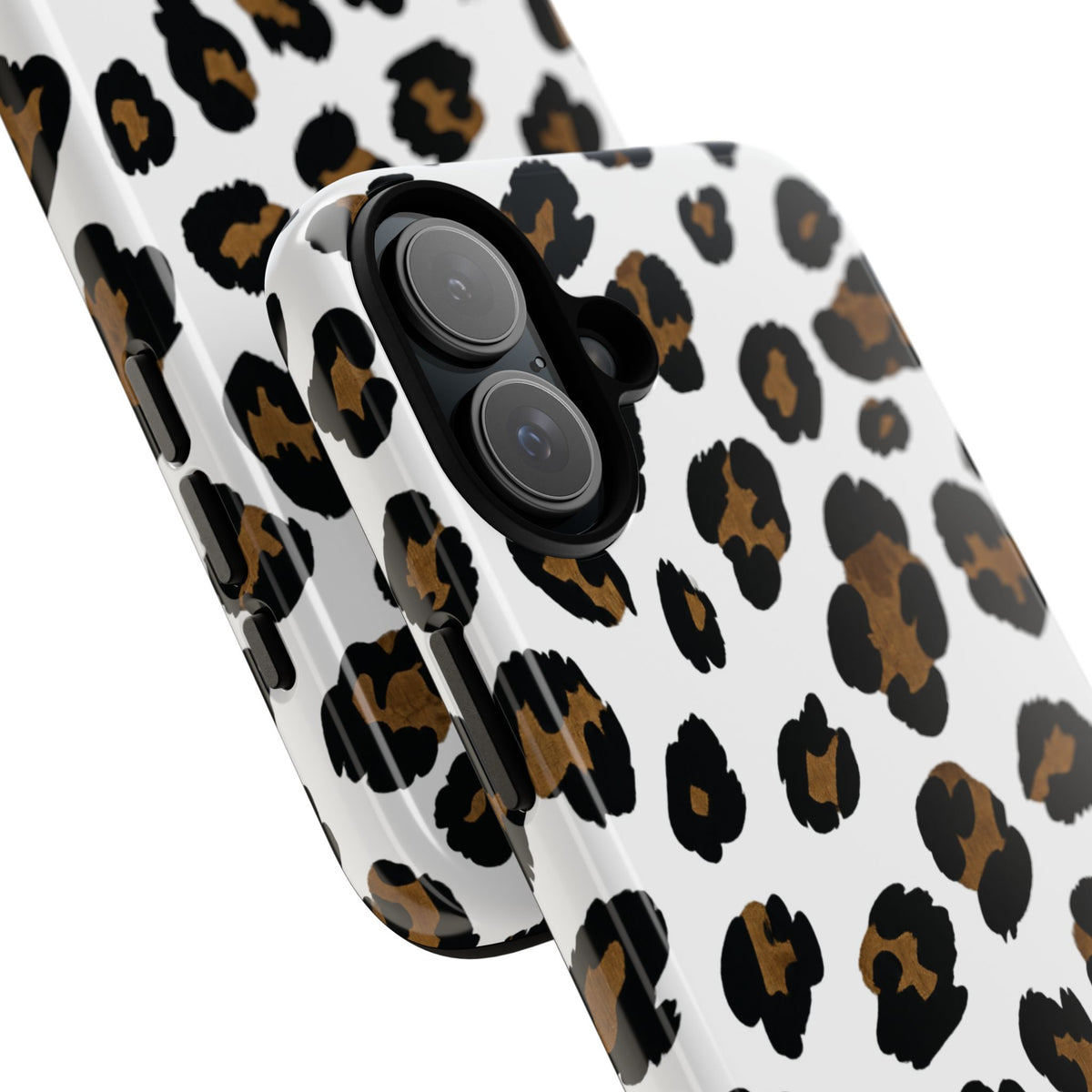 White Classic Leopard — Tough iphone case