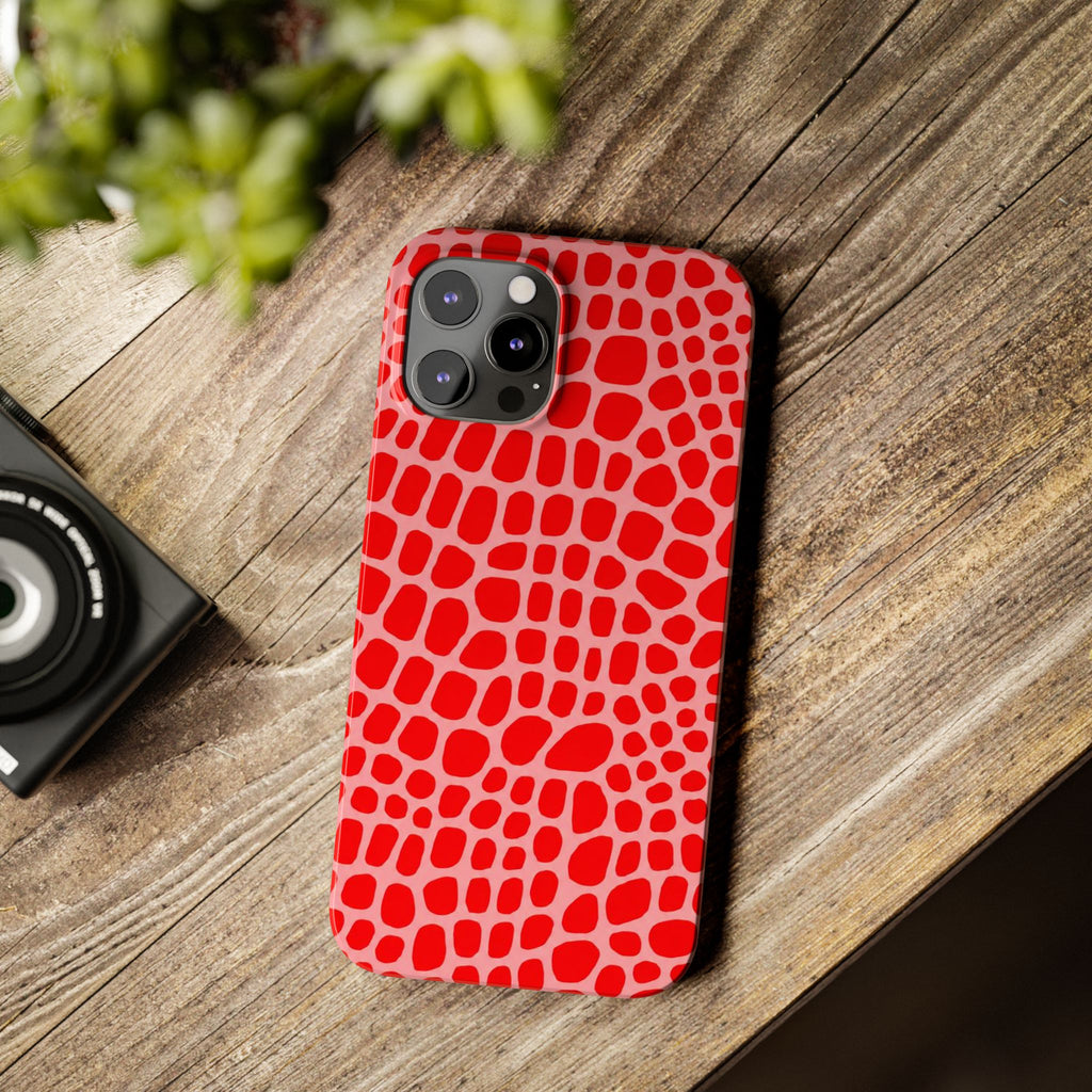 Red Gator — Slim iphone Case