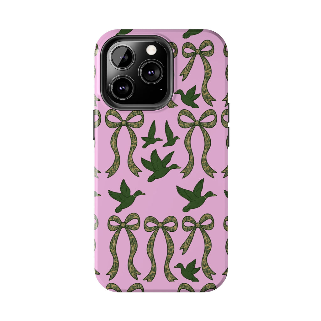 Duck "Cam-bow"— Tough Phone Case (Pink)