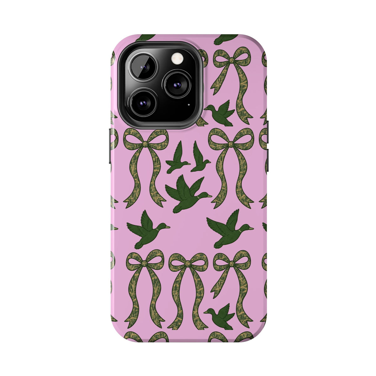 Duck "Cam-bow"— Tough Phone Case (Pink)