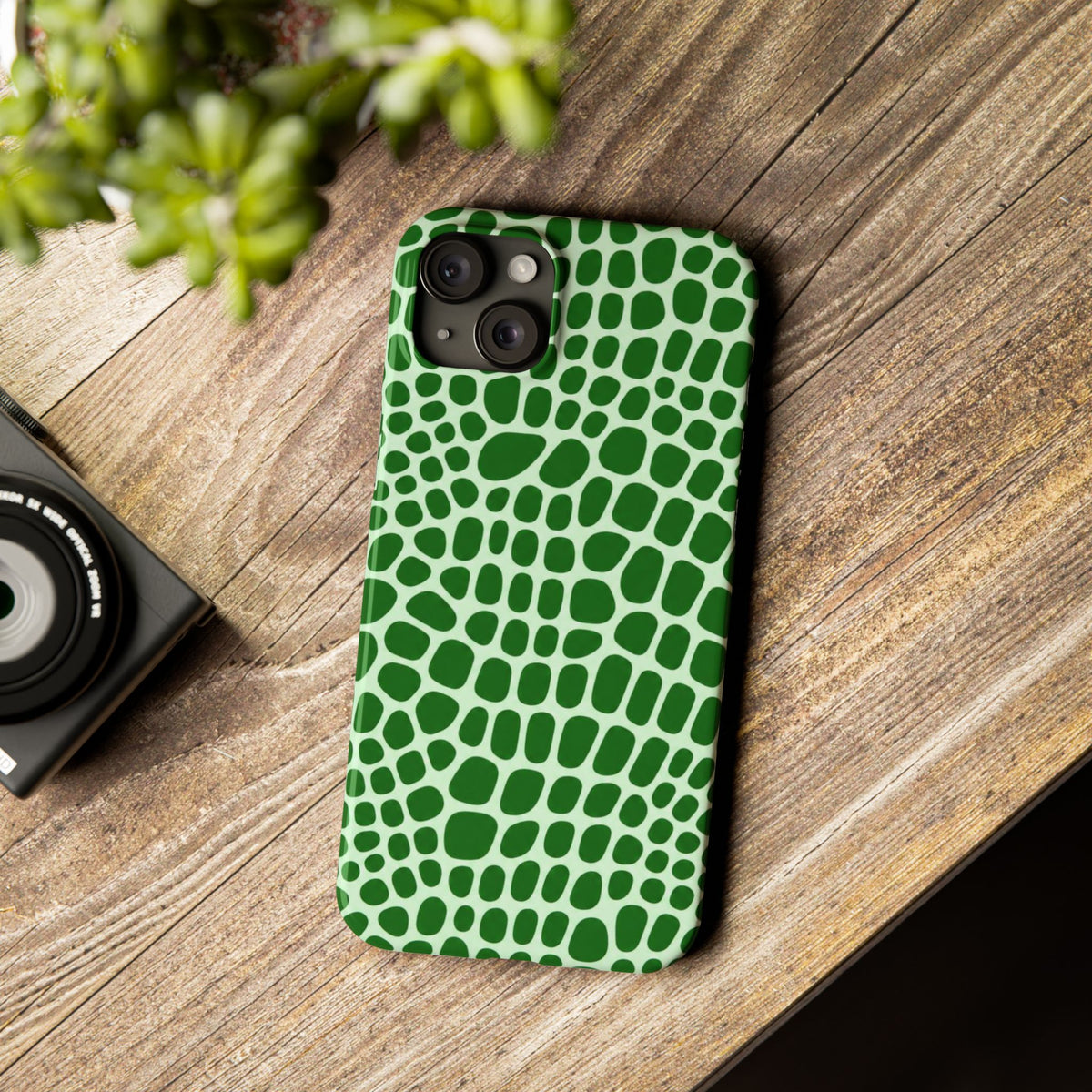 Green Gator - Slim iphone Case