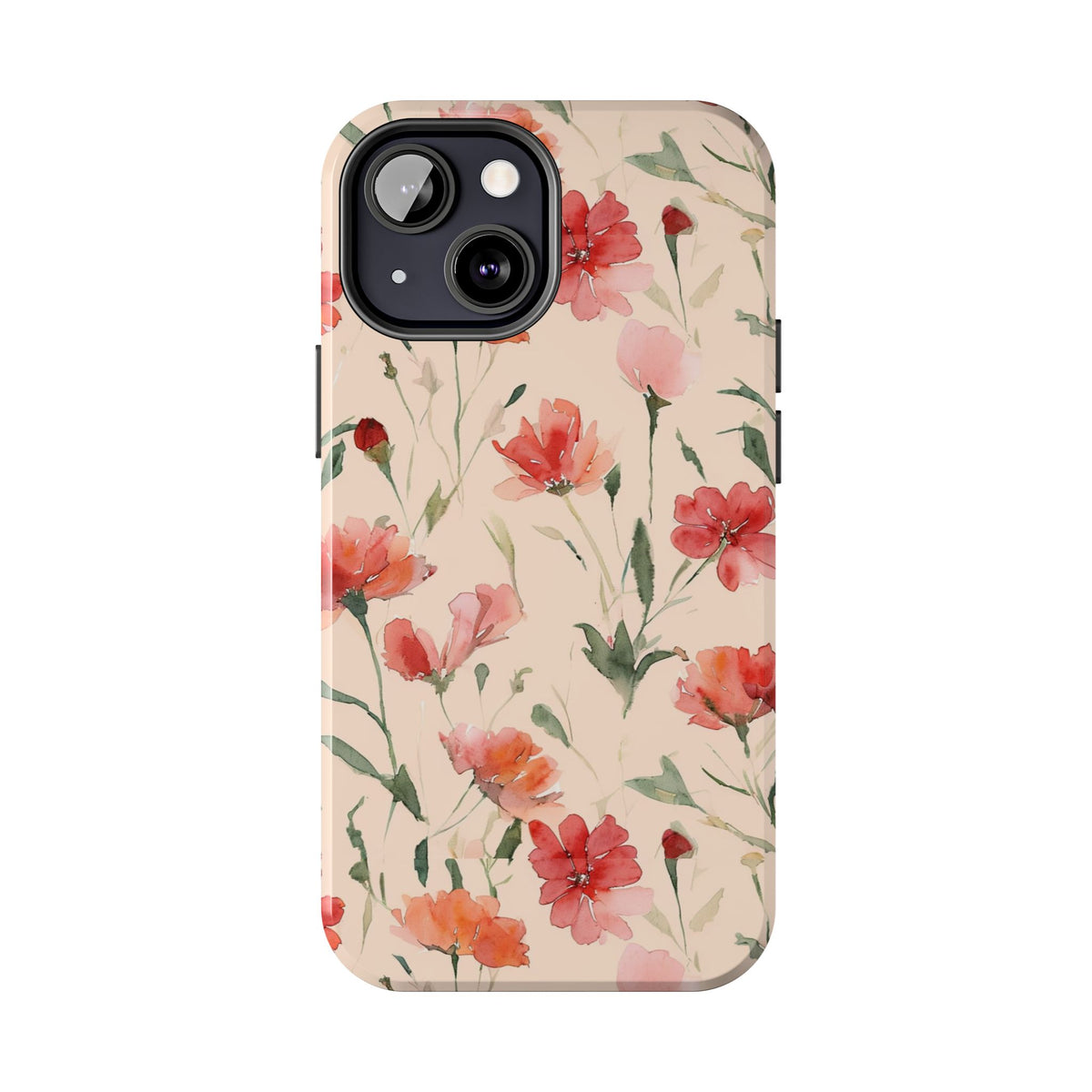Floral Watercolor — Tough Phone Case
