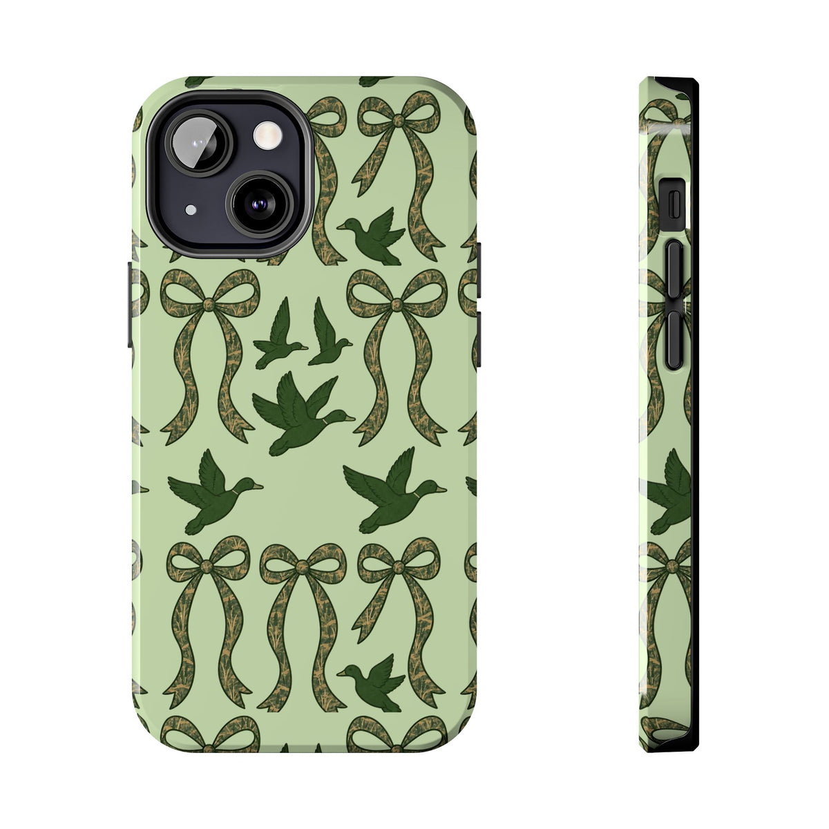 Duck "Cam-bow" - Tough Phone Case (Green)