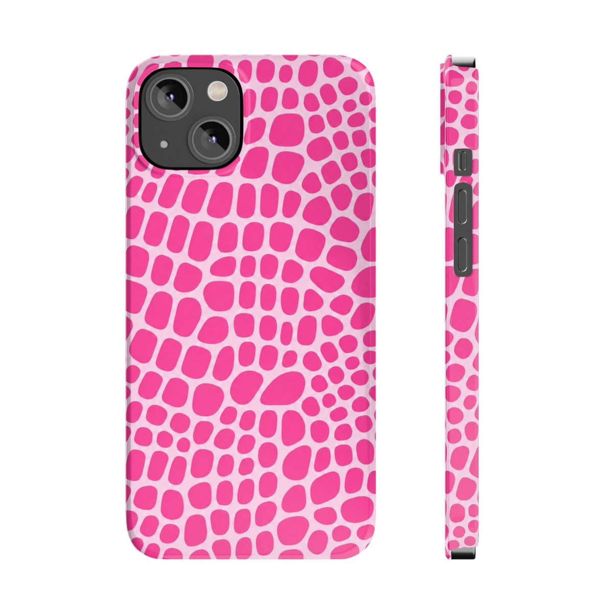 Pink Gator — Slim iphone Case