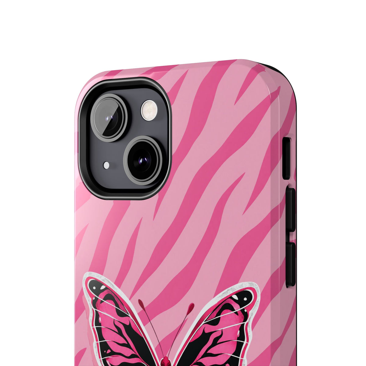 Pink Butterfly - Tough Phone Case