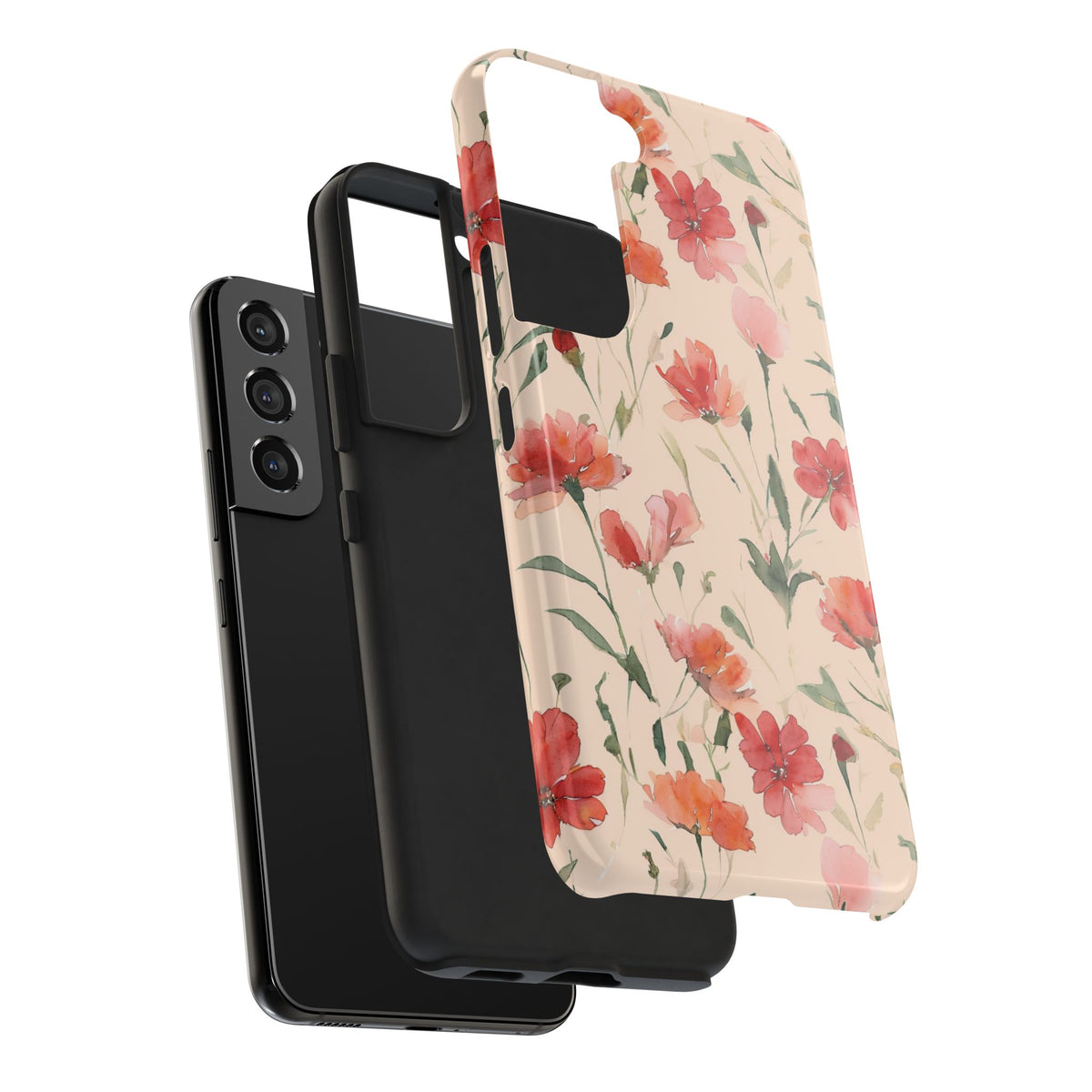 Floral Watercolor — Tough Phone Case