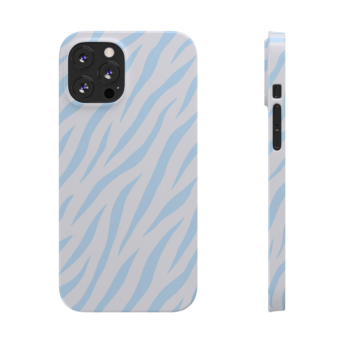Blue Zebra - Slim iphone Case