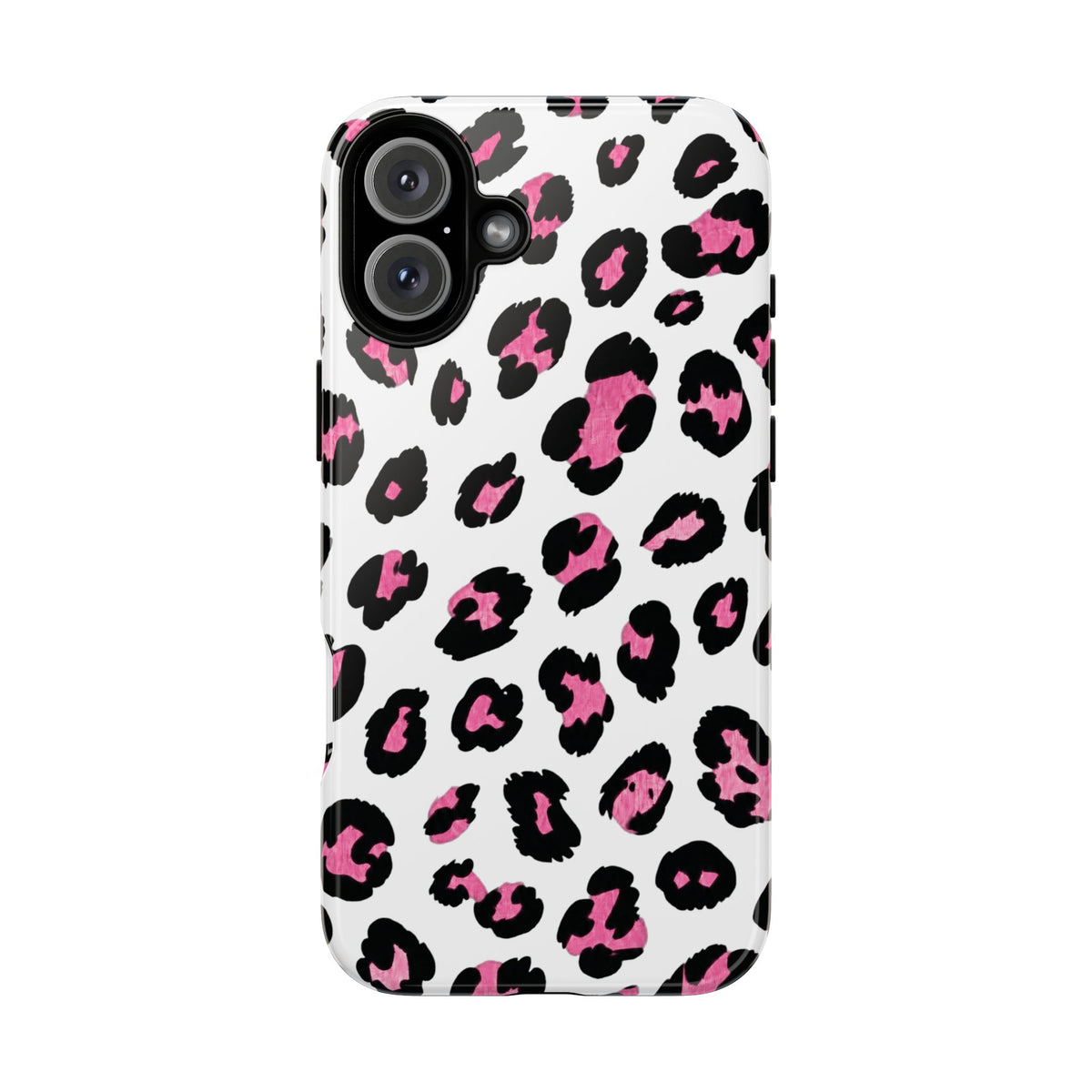 Pink Leopard Print Phone Case — Tough iphone Case