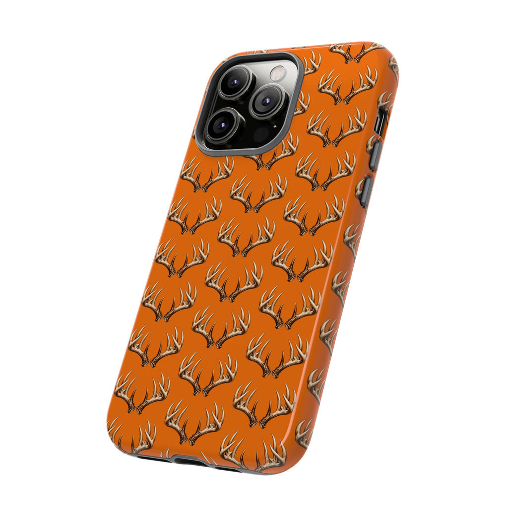 The White tail –  Orange Deer Shed Tough iphone Case