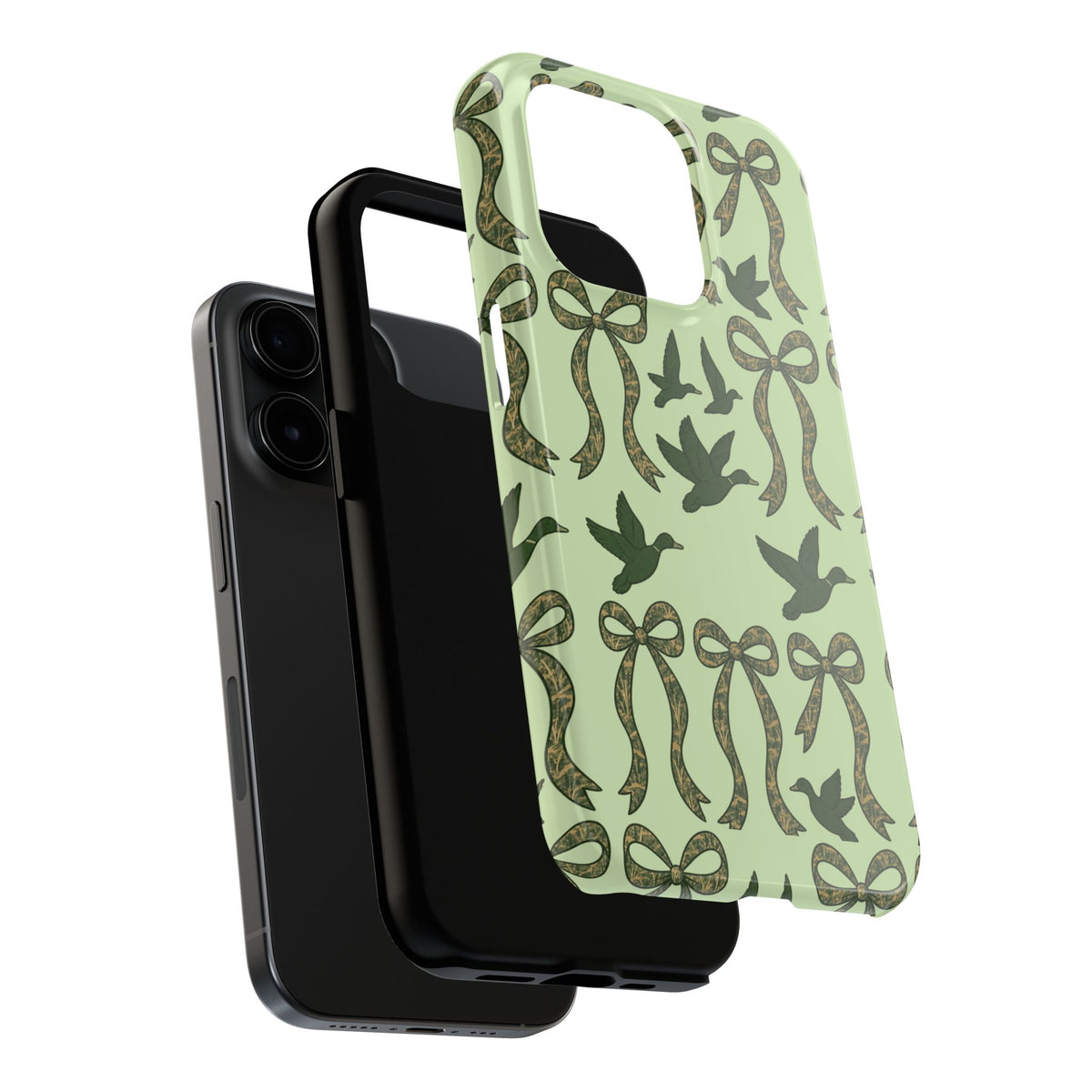 Duck "Cam-bow" - Tough Phone Case (Green)