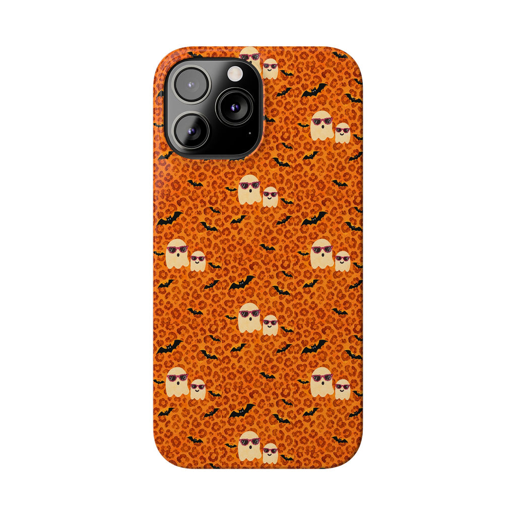Leopard Ghost Pattern— Slim iphone Case