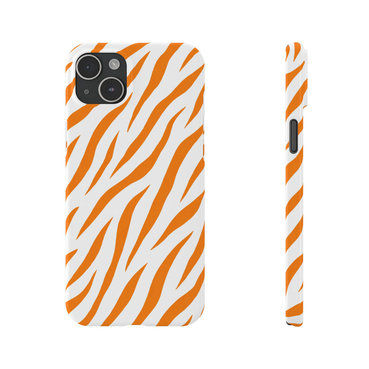 Orange Zebra— Slim iphone Case