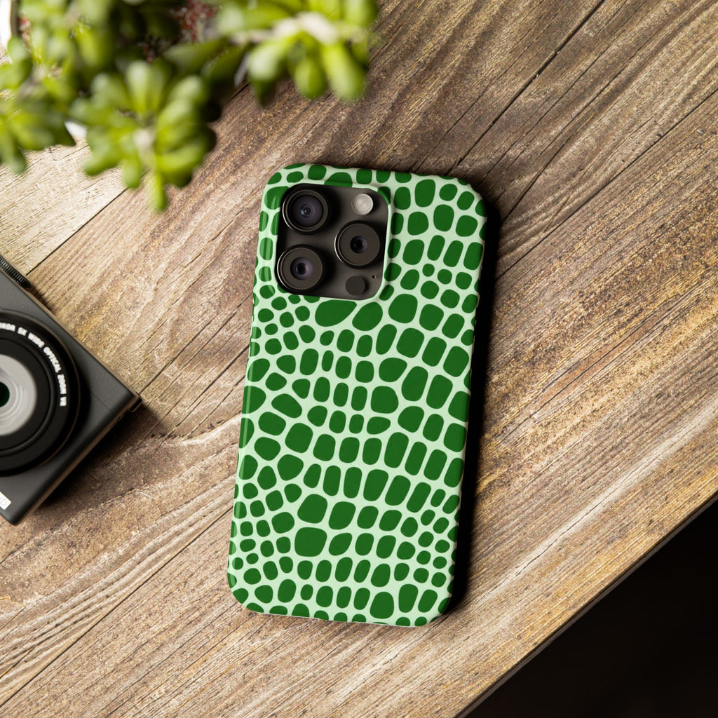 Green Gator - Slim iphone Case